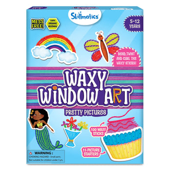 Waxy Stick Art: Pretty Pictures | Mess-Free Art for Kids (ages 5-12)