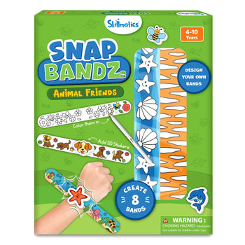 Snap Bandz: Animal Friends | DIY Art & Craft Activity (ages 4-10)