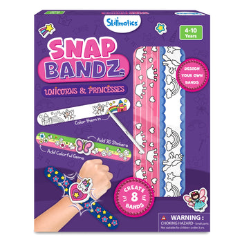 Snap Bandz: Unicorns & Princesses | DIY Art & Craft Activity (ages 4-10)
