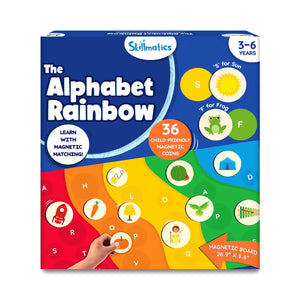Alphabet Rainbow | Magnetic Matching Activity (ages 3-6)