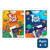 Two Skillmatics Foil Fun Art and Craft Sets Dinosaur and Space Themes for Ages 4-9