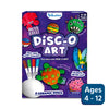 Creative art kit for kids ages 4-12 with ceramic discs, paint markers, air-dry clay