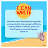 Educational writing activities with Disney’s Lilo & Stitch on reusable mats for ages 3-6