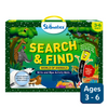 Skillmatics Search & Find World of Animals activity kit with reusable write and wipe mats for ages 3-6