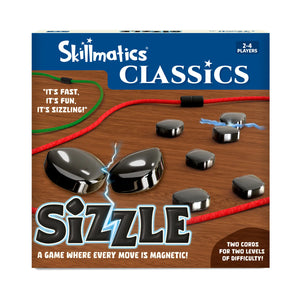 Skillmatics Classics Sizzle magnetic board game for 2-4 players with two difficulty levels
