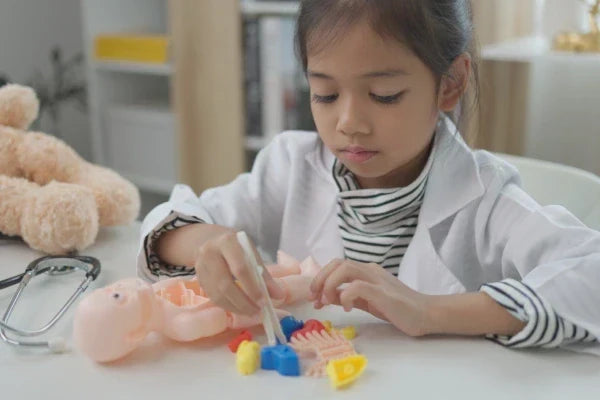 Teaching Body Parts to Kids & Other Fun Activities Using Pretend Doctor Play Sets