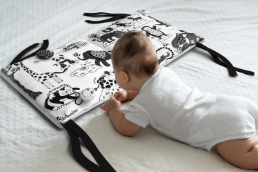 High-Contrast Toys and Books: Boosting Visual Development in Newborns