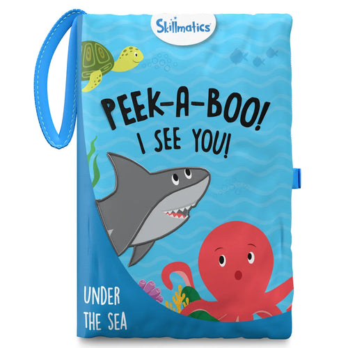 Peek-A-Boo: Under The Sea | Interactive Cloth Book (Ages 6+ months)