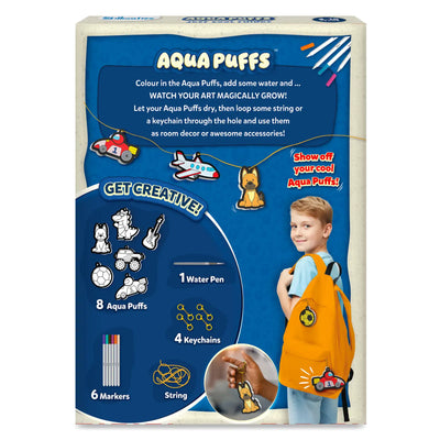Aqua Puffs: Just Cool Things | 3D Art Kit | Gifts for Ages 4-10