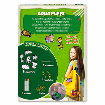 Aqua Puffs: Animal Friends | 3D Art Kit | Gifts for Ages 4-10