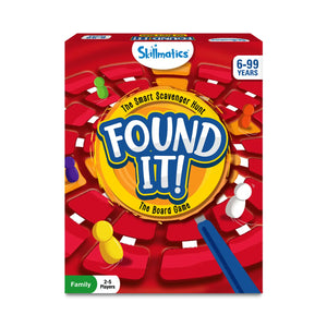 Found It Board Game for Families and 2-5 Players with Smart Scavenger Hunt Theme