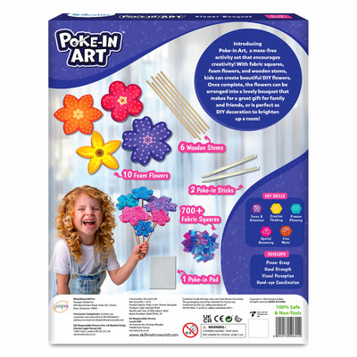 Poke-in Art: Flower Bouquet | No Mess Art for Kids (ages 4-9)