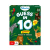 Children’s animal trivia board game for ages 3-6 with multiple players in Guess in 10 Junior World of Animals