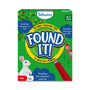 Kids playing Found It Outdoor Edition smart scavenger hunt game outdoors