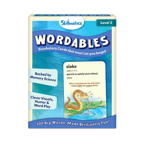 Wordables: Level 2 | Vocabulary Flash Cards (ages 10+)