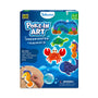 Children’s Poke-In Art craft kit for creating underwater animals with foam and fabric