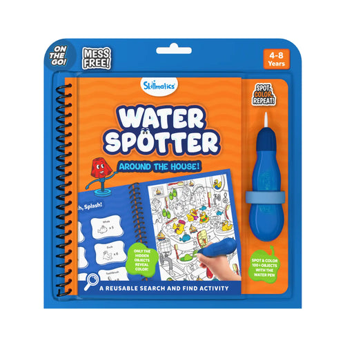 Water Spotter: Around The House | Reusable Search & Find Book (ages 4-8) - Learning & Education