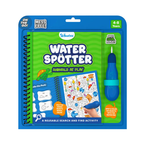 Water Spotter: Animals At Play | Reusable Search & Find Book (ages 4-8) - Learning & Education
