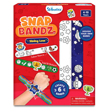 Snap Bandz: Sibling Love | DIY Art & Craft Activity (ages 4-10)