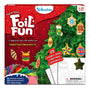 Skillmatics Foil Fun Christmas Ornaments craft kit with foil sheets and golden strings