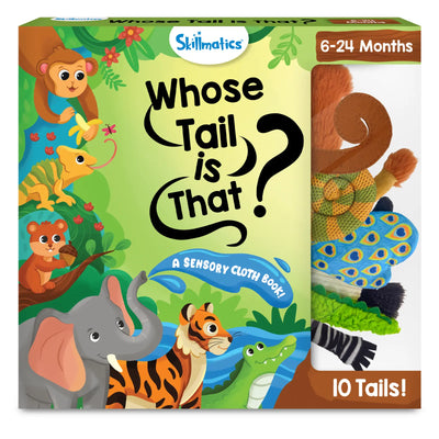 Whose Tail is That? Interactive Baby Book with Crinkle Pages (6–24 months)