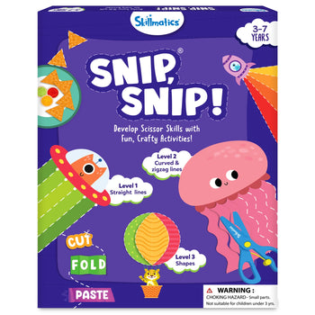 Snip Snip | Art & Craft Activity Kit (ages 3-7)