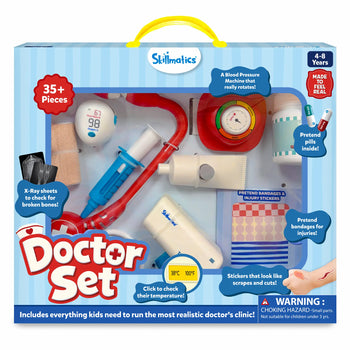 Doctor Set | 35+ Piece Pretend Play Medical Kit (ages 4-8)