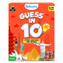 Board game box for Guess in 10 Cities Around the World trivia card game for ages 8+