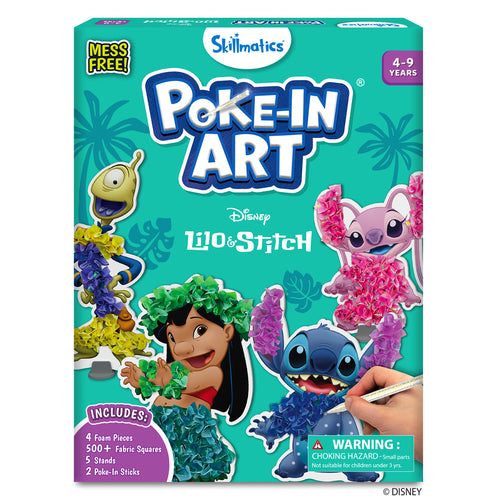 Poke-in Art: Lilo & Stitch | No Mess Art for Kids (ages 4-9)