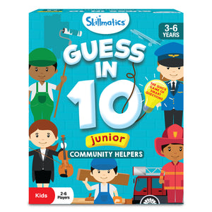 A children’s board game focusing on community helpers, suitable for ages 3-6 and 2-6 players.