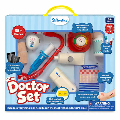 Doctor Set | 35+ Piece Pretend Play Medical Kit (ages 3-8)