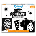 High Contrast Flash Cards for Infants (0-12 months) | 60 Large Pictures, Visual Stimulation & Sensory Development