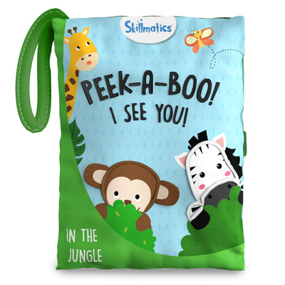 Peek-A-Boo: Jungle Theme (Ages 6 months+) - Soft Cloth Baby Book