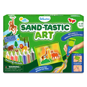 Sand-Tastic Art: Amazing Animals | Controlled-Mess Sand Art (ages 4-10)