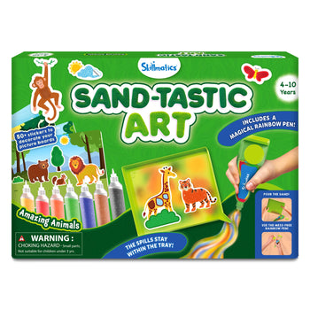 Sand-Tastic Art: Amazing Animals | Controlled-Mess Sand Art (ages 4-10)