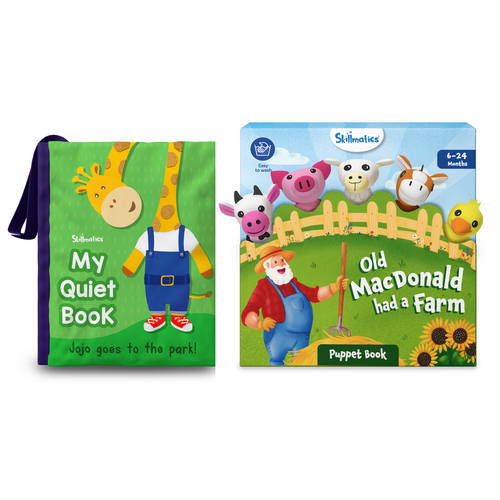 Stories & Sensory Fun Bundle (ages 6-24 months)