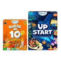 Educational children’s games and puzzles including world map puzzle and India craft set