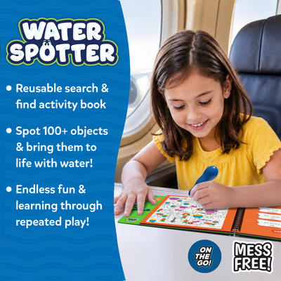 Water Spotter: Animals At Play | Reusable Search & Find Book (ages 4-8)