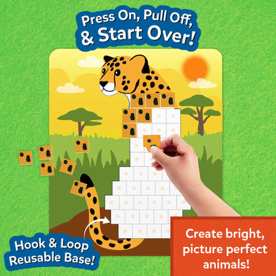 Animal Fabric Art Bundle (ages 4+)