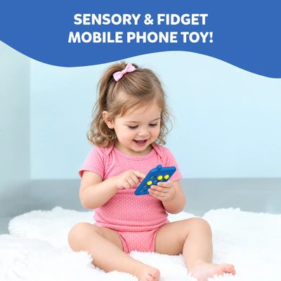 Push & Pop: Mobile Phone | Sensory & Fidget Toy (Ages 9-24 months)