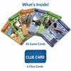 Guess in 10: Deadly Dinosaurs | Trivia card game (ages 8+)