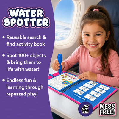Water Spotter: Unicorns & Princesses | Reusable Search & Find Book (ages 4-8)
