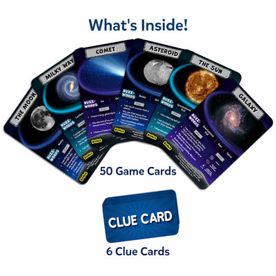Guess in 10: All About Space | Trivia card game (ages 8+)
