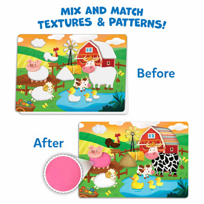 Animal Fabric Art Bundle (ages 4+)