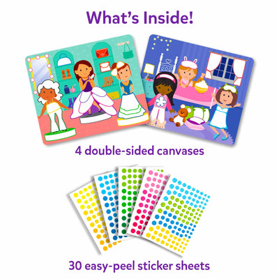Dot it! - Dress Up | No mess sticker art (ages 3-7)