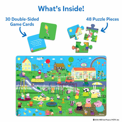 Piece & Play: Peppa Pig | Floor Puzzle & Game (ages 3-7)