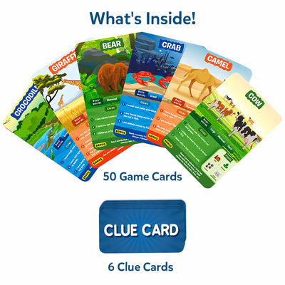 Guess in 10: Animal Kingdom | Trivia Card Game (ages 6+)