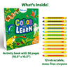 Color and Learn: Animals | Colouring Book (ages 3-6) - Learning & Education