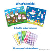 Creative Peppa Pig Dot it! sticker art kit with double-sided canvases and colorful stickers