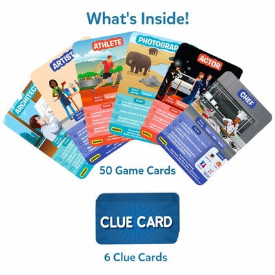 Guess in 10: Inspiring Professions | Trivia Card Game (ages 6+)